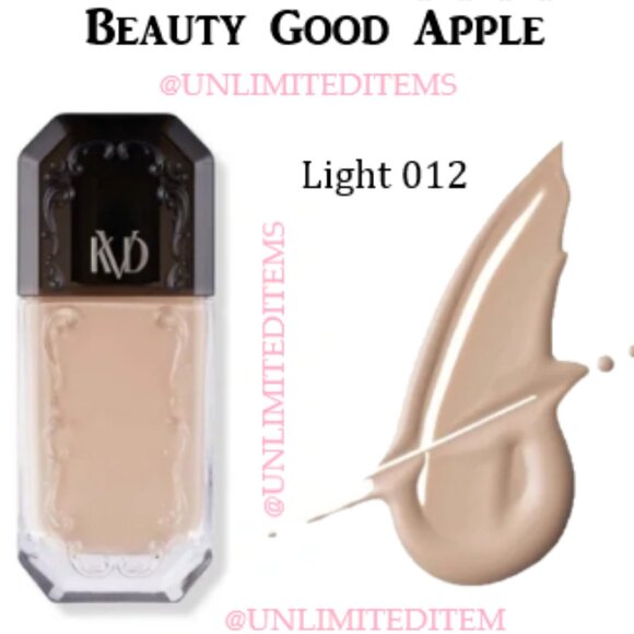 KVD🍏Good Apple🍎 Full Coverage Serum Foundation  012 Light🆕📦⌚🏃💨⚡🚚 - Picture 15 of 16